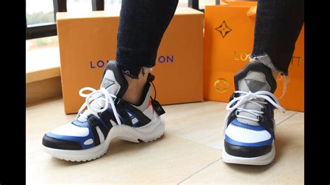 lv archlight sneaker on feet|louis vuitton archlight ioffer.